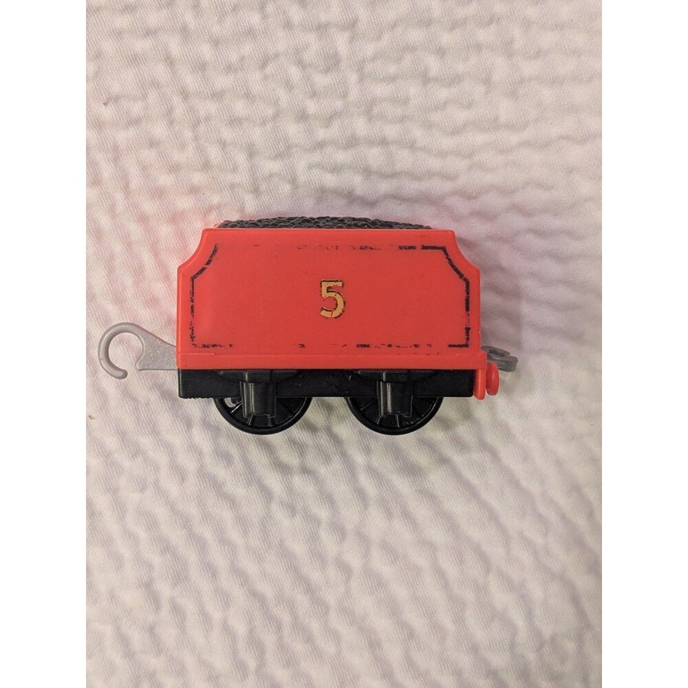 Thomas & Friends Trackmaster Red 5 James Coal Car Tender Mattel